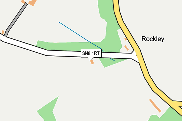 SN8 1RT map - OS OpenMap – Local (Ordnance Survey)