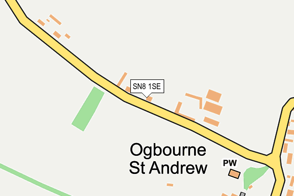 SN8 1SE map - OS OpenMap – Local (Ordnance Survey) SN8 1SE map - OS OpenMap – Local (Ordnance Survey)