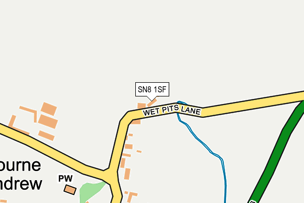 SN8 1SF map - OS OpenMap – Local (Ordnance Survey) SN8 1SF map - OS OpenMap – Local (Ordnance Survey)