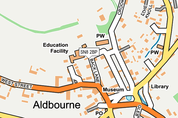 SN8 2BP map - OS OpenMap – Local (Ordnance Survey) SN8 2BP map - OS OpenMap – Local (Ordnance Survey)