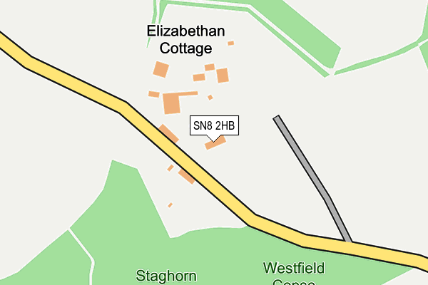 SN8 2HB map - OS OpenMap – Local (Ordnance Survey) SN8 2HB map - OS OpenMap – Local (Ordnance Survey)