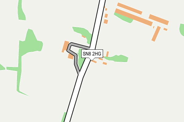 SN8 2HG map - OS OpenMap – Local (Ordnance Survey) SN8 2HG map - OS OpenMap – Local (Ordnance Survey)