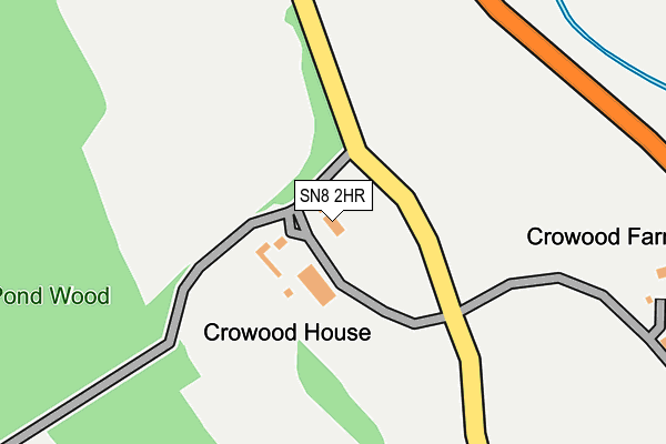 SN8 2HR map - OS OpenMap – Local (Ordnance Survey) SN8 2HR map - OS OpenMap – Local (Ordnance Survey)
