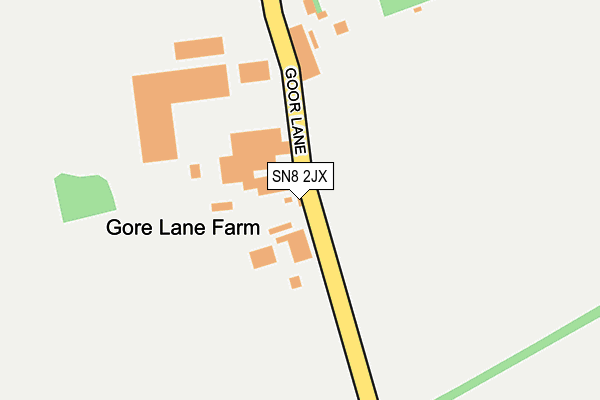 SN8 2JX map - OS OpenMap – Local (Ordnance Survey) SN8 2JX map - OS OpenMap – Local (Ordnance Survey)