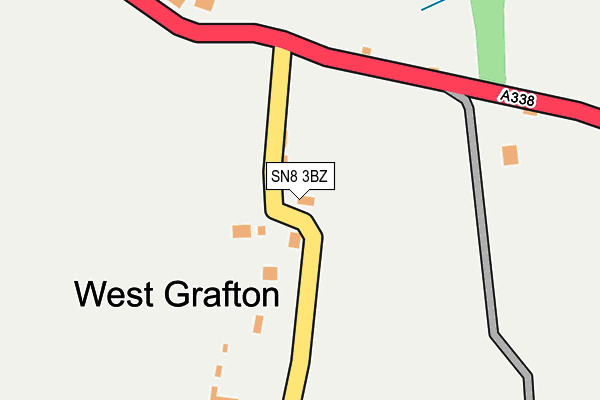 SN8 3BZ map - OS OpenMap – Local (Ordnance Survey) SN8 3BZ map - OS OpenMap – Local (Ordnance Survey)