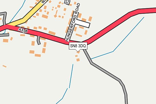 SN8 3DQ map - OS OpenMap – Local (Ordnance Survey) SN8 3DQ map - OS OpenMap – Local (Ordnance Survey)