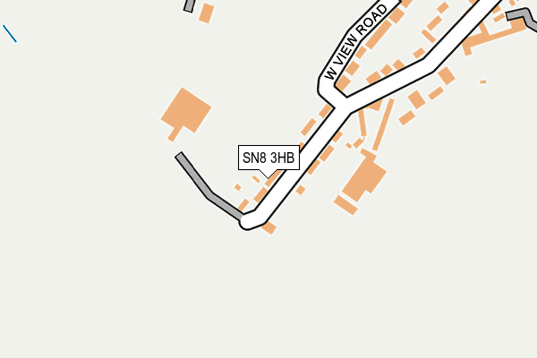 SN8 3HB map - OS OpenMap – Local (Ordnance Survey) SN8 3HB map - OS OpenMap – Local (Ordnance Survey)
