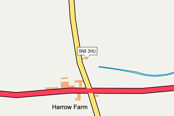 SN8 3HU map - OS OpenMap – Local (Ordnance Survey) SN8 3HU map - OS OpenMap – Local (Ordnance Survey)
