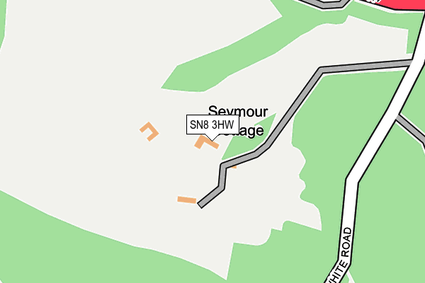 SN8 3HW map - OS OpenMap – Local (Ordnance Survey) SN8 3HW map - OS OpenMap – Local (Ordnance Survey)