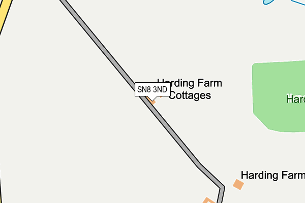 SN8 3ND map - OS OpenMap – Local (Ordnance Survey) SN8 3ND map - OS OpenMap – Local (Ordnance Survey)