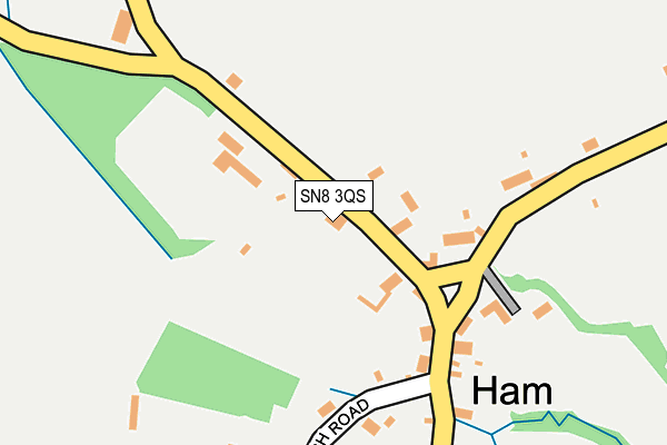 SN8 3QS map - OS OpenMap – Local (Ordnance Survey) SN8 3QS map - OS OpenMap – Local (Ordnance Survey)