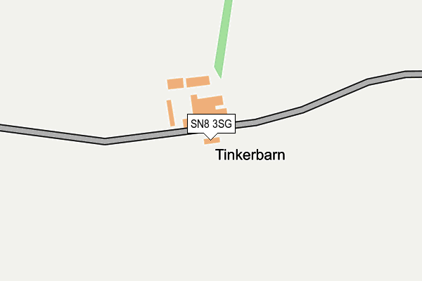 SN8 3SG map - OS OpenMap – Local (Ordnance Survey) SN8 3SG map - OS OpenMap – Local (Ordnance Survey)