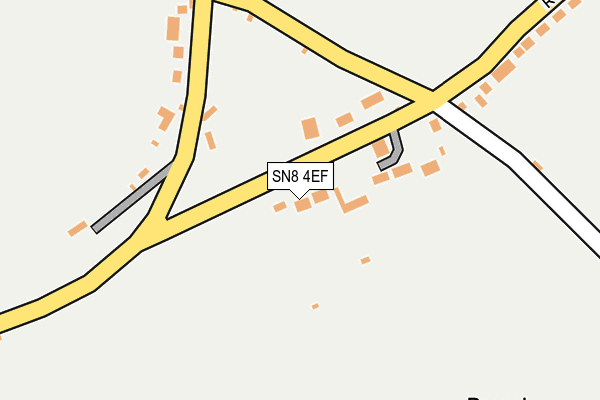 SN8 4EF map - OS OpenMap – Local (Ordnance Survey) SN8 4EF map - OS OpenMap – Local (Ordnance Survey)