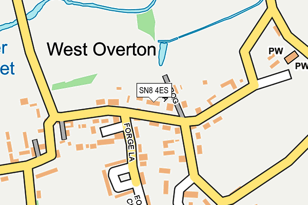 SN8 4ES map - OS OpenMap – Local (Ordnance Survey) SN8 4ES map - OS OpenMap – Local (Ordnance Survey)