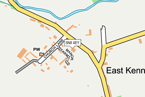 SN8 4EY map - OS OpenMap – Local (Ordnance Survey) SN8 4EY map - OS OpenMap – Local (Ordnance Survey)