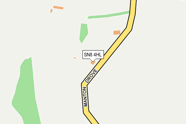 SN8 4HL map - OS OpenMap – Local (Ordnance Survey) SN8 4HL map - OS OpenMap – Local (Ordnance Survey)