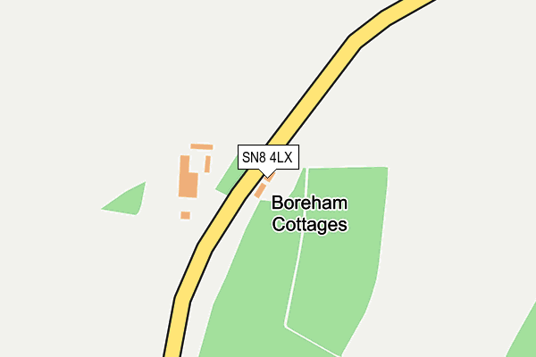 SN8 4LX map - OS OpenMap – Local (Ordnance Survey) SN8 4LX map - OS OpenMap – Local (Ordnance Survey)