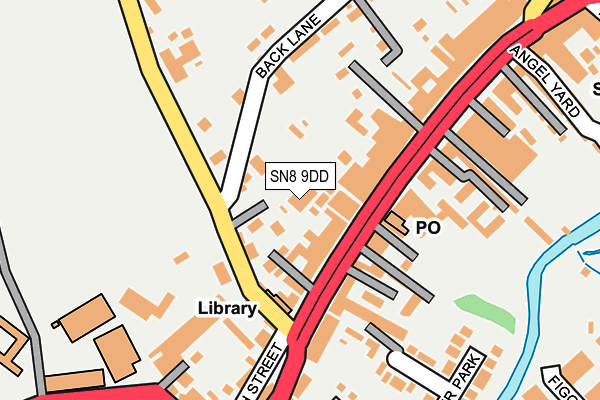 SN8 9DD map - OS OpenMap – Local (Ordnance Survey) SN8 9DD map - OS OpenMap – Local (Ordnance Survey)