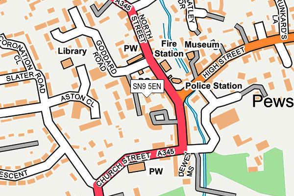 SN9 5EN map - OS OpenMap – Local (Ordnance Survey) SN9 5EN map - OS OpenMap – Local (Ordnance Survey)