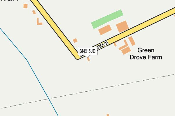 SN9 5JE map - OS OpenMap – Local (Ordnance Survey) SN9 5JE map - OS OpenMap – Local (Ordnance Survey)