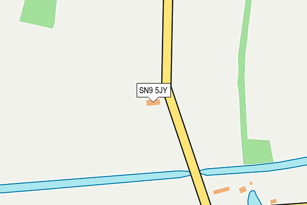 SN9 5JY map - OS OpenMap – Local (Ordnance Survey) SN9 5JY map - OS OpenMap – Local (Ordnance Survey)