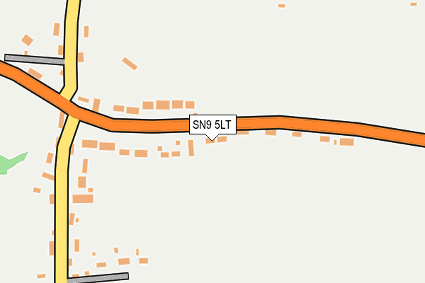 SN9 5LT map - OS OpenMap – Local (Ordnance Survey) SN9 5LT map - OS OpenMap – Local (Ordnance Survey)