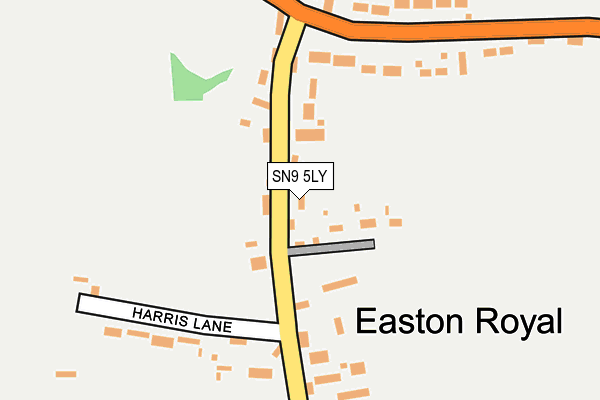 SN9 5LY map - OS OpenMap – Local (Ordnance Survey) SN9 5LY map - OS OpenMap – Local (Ordnance Survey)