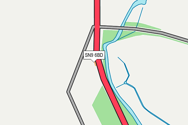 SN9 6BD map - OS OpenMap – Local (Ordnance Survey) SN9 6BD map - OS OpenMap – Local (Ordnance Survey)