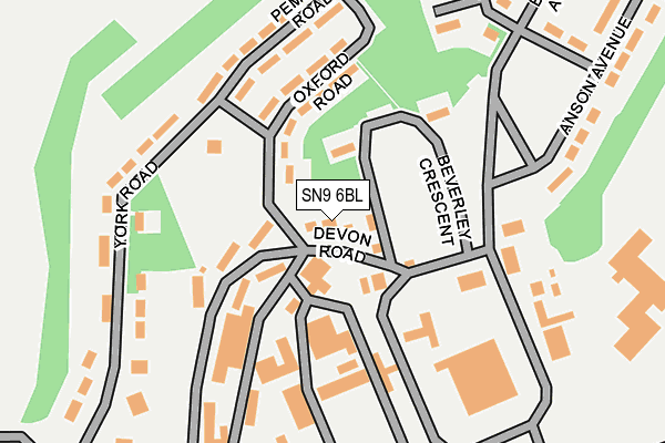 SN9 6BL map - OS OpenMap – Local (Ordnance Survey) SN9 6BL map - OS OpenMap – Local (Ordnance Survey)
