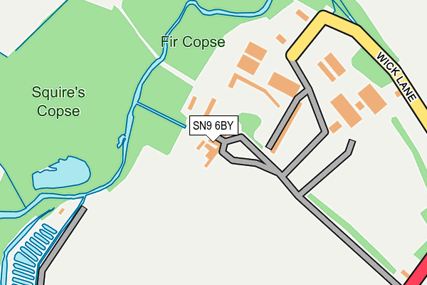 SN9 6BY map - OS OpenMap – Local (Ordnance Survey) SN9 6BY map - OS OpenMap – Local (Ordnance Survey)