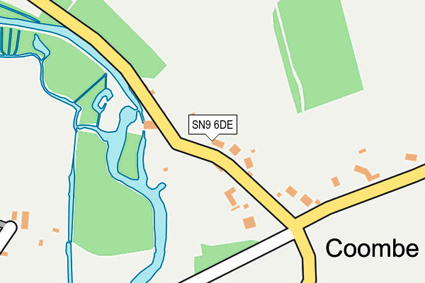 SN9 6DE map - OS OpenMap – Local (Ordnance Survey) SN9 6DE map - OS OpenMap – Local (Ordnance Survey)