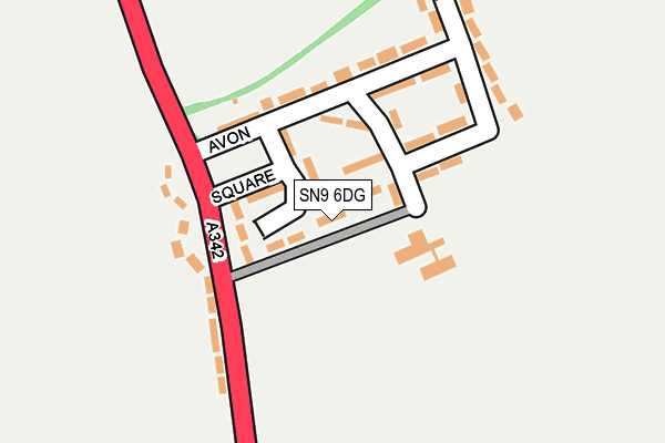 SN9 6DG map - OS OpenMap – Local (Ordnance Survey) SN9 6DG map - OS OpenMap – Local (Ordnance Survey)