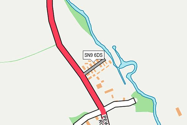 SN9 6DS map - OS OpenMap – Local (Ordnance Survey) SN9 6DS map - OS OpenMap – Local (Ordnance Survey)