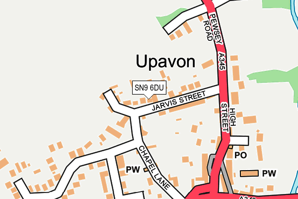 SN9 6DU map - OS OpenMap – Local (Ordnance Survey) SN9 6DU map - OS OpenMap – Local (Ordnance Survey)