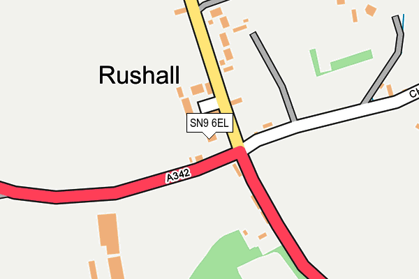 SN9 6EL map - OS OpenMap – Local (Ordnance Survey) SN9 6EL map - OS OpenMap – Local (Ordnance Survey)