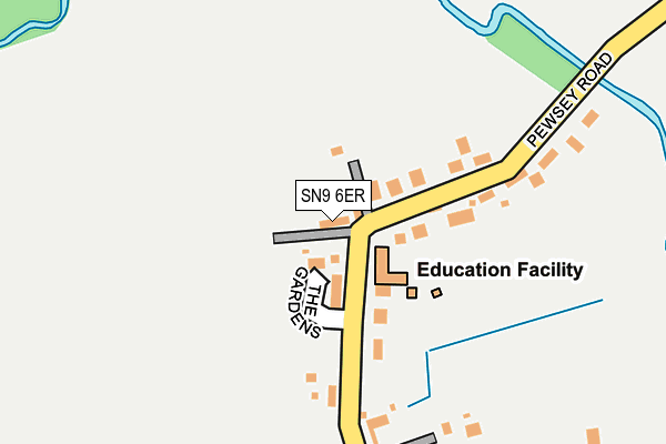 SN9 6ER map - OS OpenMap – Local (Ordnance Survey) SN9 6ER map - OS OpenMap – Local (Ordnance Survey)