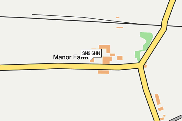 SN9 6HN map - OS OpenMap – Local (Ordnance Survey) SN9 6HN map - OS OpenMap – Local (Ordnance Survey)