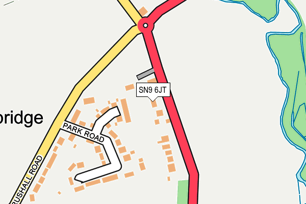 SN9 6JT map - OS OpenMap – Local (Ordnance Survey) SN9 6JT map - OS OpenMap – Local (Ordnance Survey)