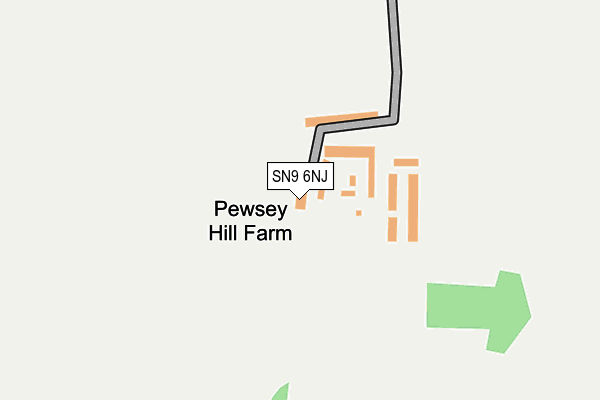 SN9 6NJ map - OS OpenMap – Local (Ordnance Survey) SN9 6NJ map - OS OpenMap – Local (Ordnance Survey)