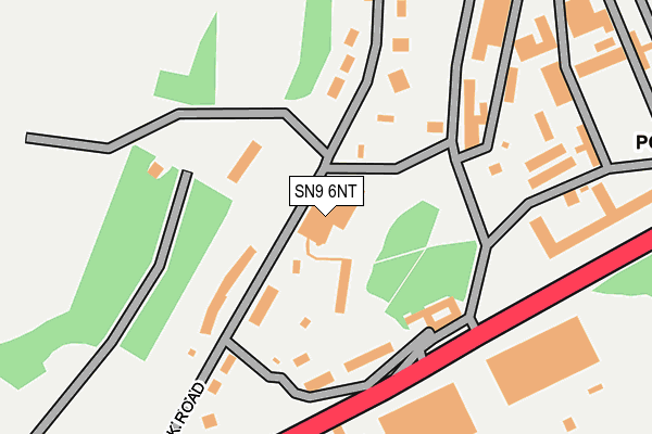 SN9 6NT map - OS OpenMap – Local (Ordnance Survey) SN9 6NT map - OS OpenMap – Local (Ordnance Survey)