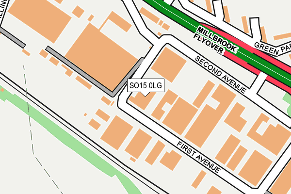 SO15 0LG map - OS OpenMap – Local (Ordnance Survey) SO15 0LG map - OS OpenMap – Local (Ordnance Survey)