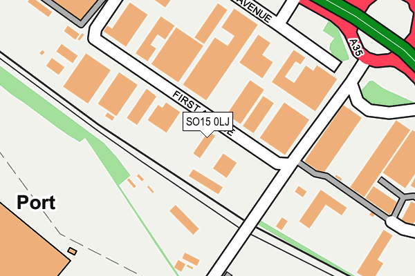 SO15 0LJ map - OS OpenMap – Local (Ordnance Survey) SO15 0LJ map - OS OpenMap – Local (Ordnance Survey)