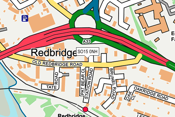 SO15 0NH map - OS OpenMap – Local (Ordnance Survey) SO15 0NH map - OS OpenMap – Local (Ordnance Survey)