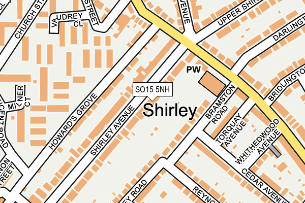 SO15 5NH map - OS OpenMap – Local (Ordnance Survey) SO15 5NH map - OS OpenMap – Local (Ordnance Survey)