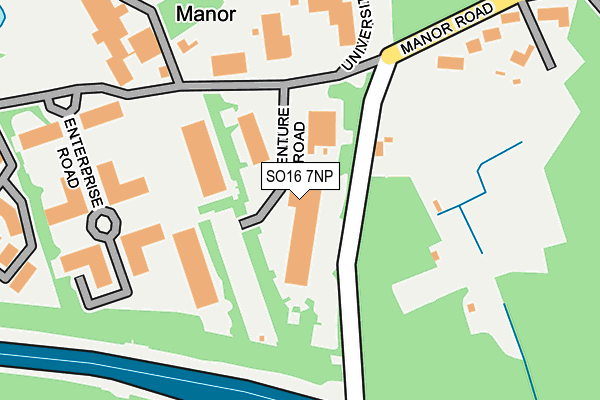 SO16 7NP map - OS OpenMap – Local (Ordnance Survey) SO16 7NP map - OS OpenMap – Local (Ordnance Survey)