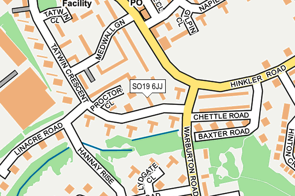 SO19 6JJ map - OS OpenMap – Local (Ordnance Survey) SO19 6JJ map - OS OpenMap – Local (Ordnance Survey)