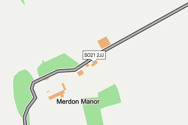 SO21 2JJ map - OS OpenMap – Local (Ordnance Survey) SO21 2JJ map - OS OpenMap – Local (Ordnance Survey)