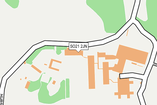 SO21 2JN map - OS OpenMap – Local (Ordnance Survey) SO21 2JN map - OS OpenMap – Local (Ordnance Survey)