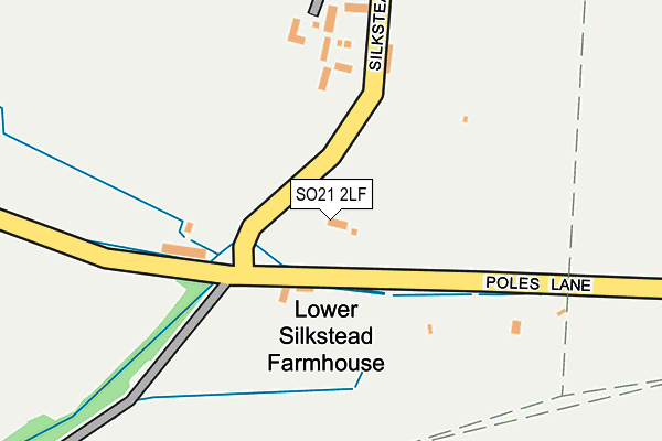 SO21 2LF map - OS OpenMap – Local (Ordnance Survey) SO21 2LF map - OS OpenMap – Local (Ordnance Survey)