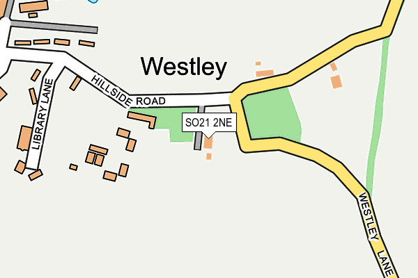 SO21 2NE map - OS OpenMap – Local (Ordnance Survey) SO21 2NE map - OS OpenMap – Local (Ordnance Survey)